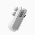 Mini handheld heat bag sealing machine resealing a chip bag to keep food fresh