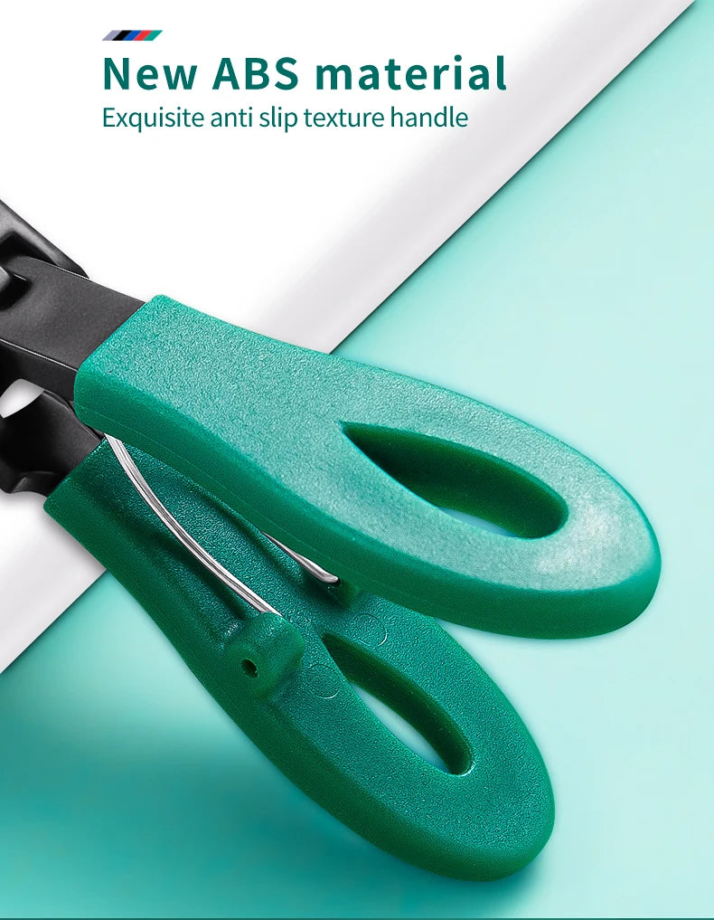 Wide Jaw Thick Toenail Clipper with Nail Catcher