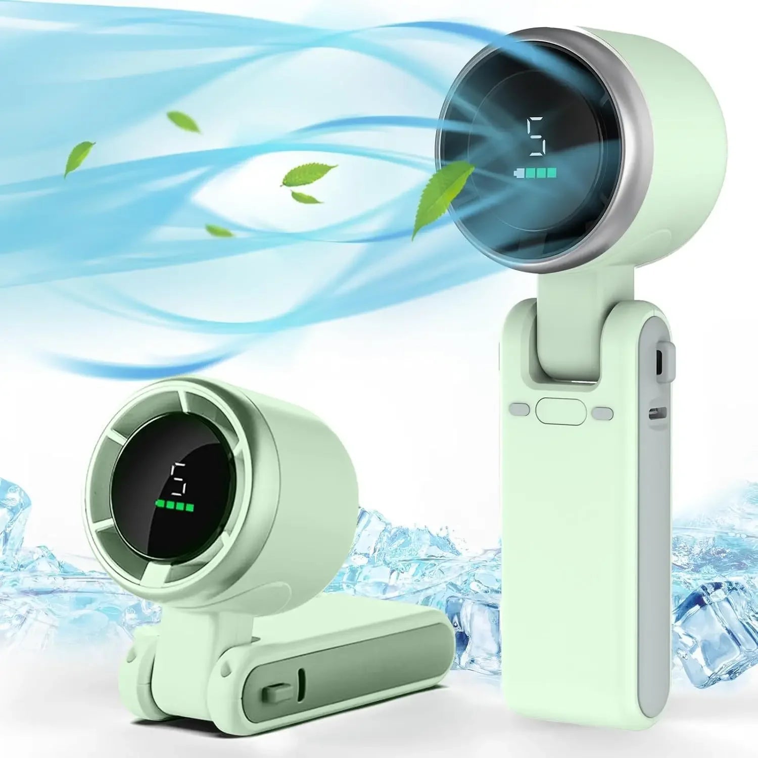 Rechargeable Portable Mini Fan for Hot Flashes & Travel