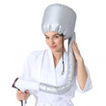 Hair dryer steamer cap for deep conditioning natural hair at home