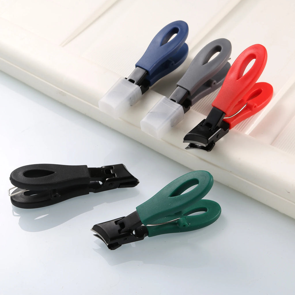 Wide Jaw Thick Toenail Clipper with Nail Catcher