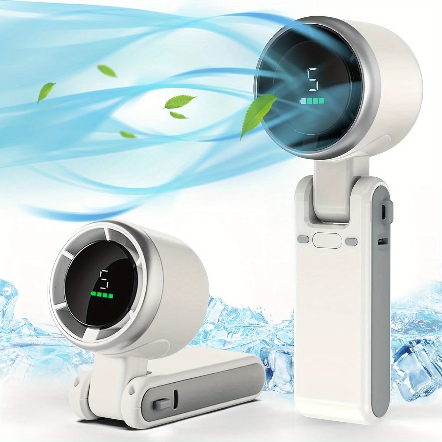 Rechargeable Portable Mini Fan for Hot Flashes & Travel