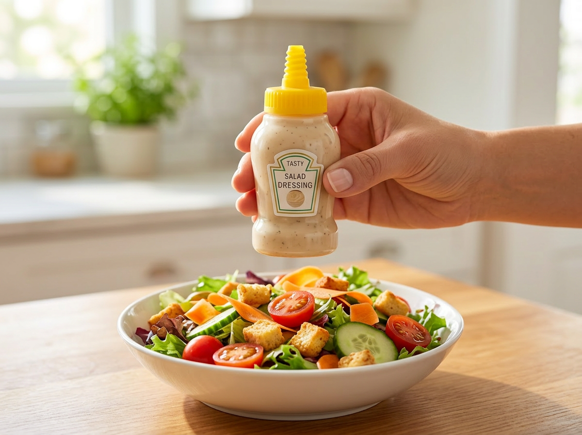 Set of mini refillable condiment bottles for travel, camping, and lunchboxes