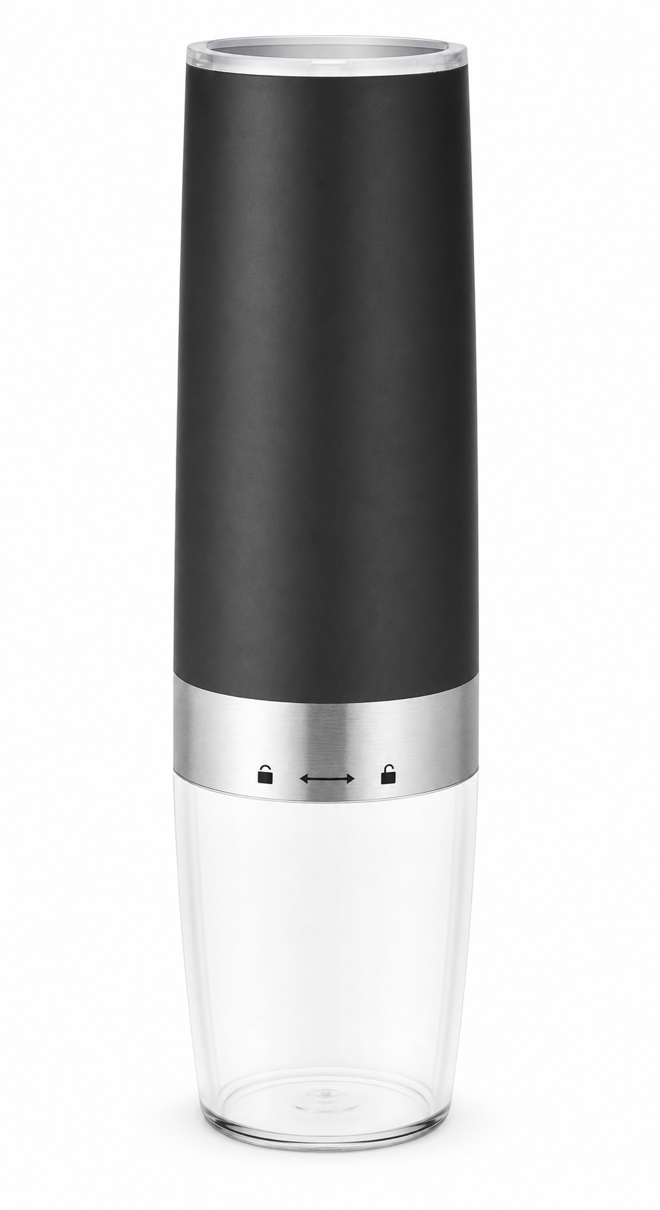 electric pepper mill stainless steel automatic gravity induction salt and pepper grinder adjustable coarseness grinder tools — Oh That's Clever Shop
